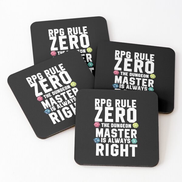 Item preview, RPG rule zero - The DM is always right designed and sold by OVMEngemann.