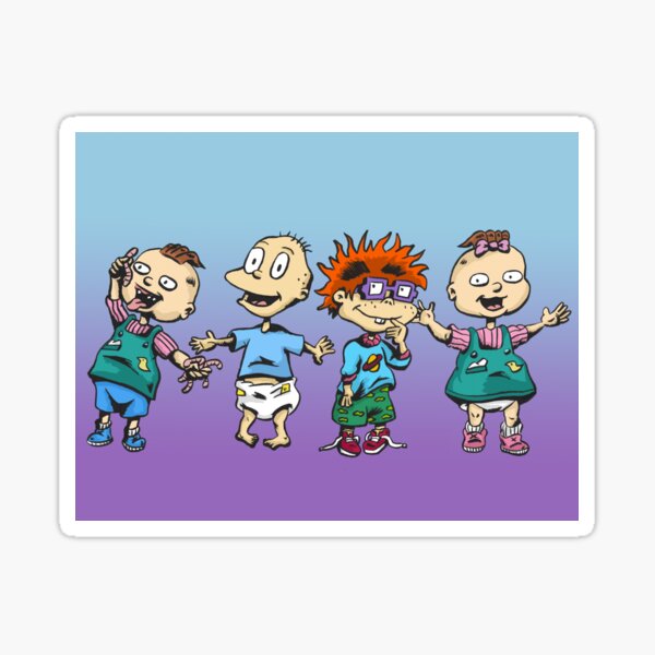 Rugrats Sticker By Blacksnowcomics Redbubble 8696