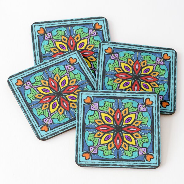 Item preview, Modern Mandala Ink Blot designed and sold by Elsy's Art.