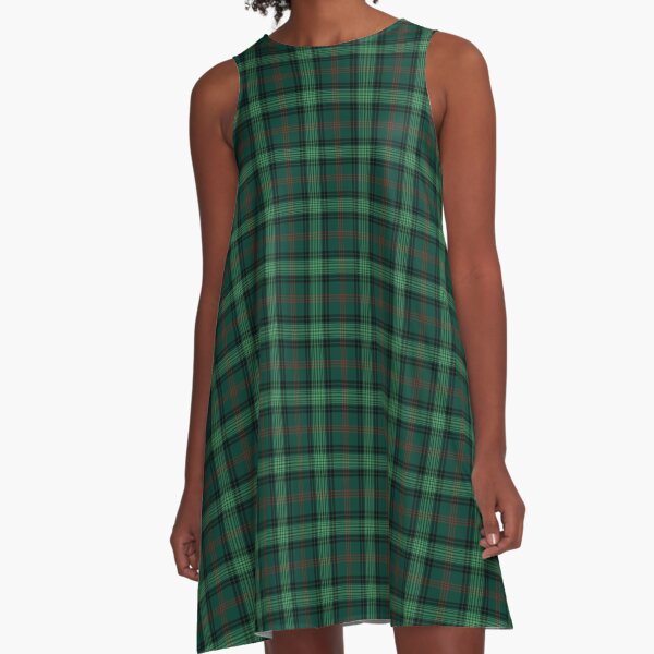 Clan Ross Hunting Tartan A-Line Dress