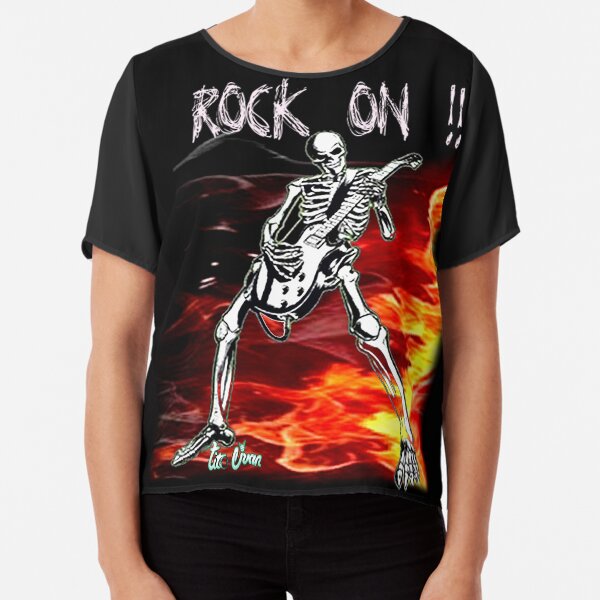 Rock on2 Chiffon Top