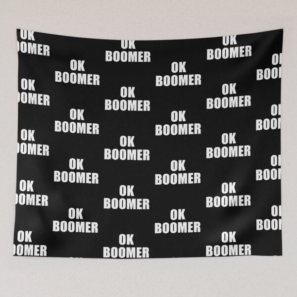 Item preview, OK Boomer (Black) designed and sold by quoteedesigns.