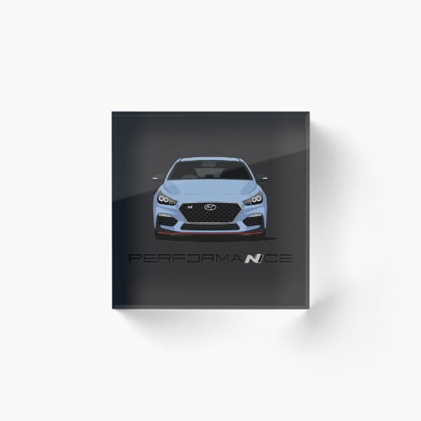 I30N (Blue) Acrylic Block