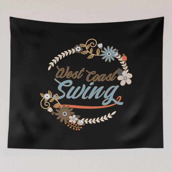Item preview, West Coast Swing Dance T-Shirt designed and sold by Dubbra.