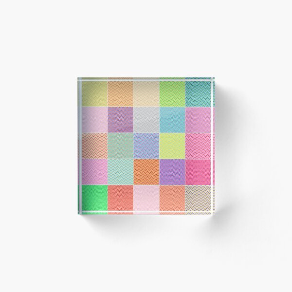 Artikelvorschau, Chevron Patterns in Red, Blue, Pink, Yellow, Green. Set of Vintage Retro Backgrounds entworfen und verkauft von valeo5.