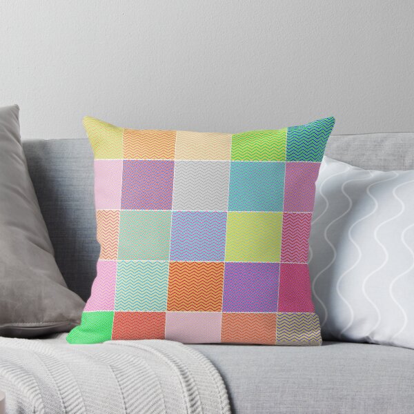 Artikelvorschau, Chevron Patterns in Red, Blue, Pink, Yellow, Green. Set of Vintage Retro Backgrounds entworfen und verkauft von valeo5.