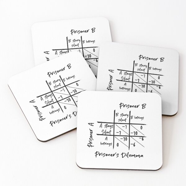 Item preview, Prisoner's Dilemma - Game Theory designed and sold by OVMEngemann.