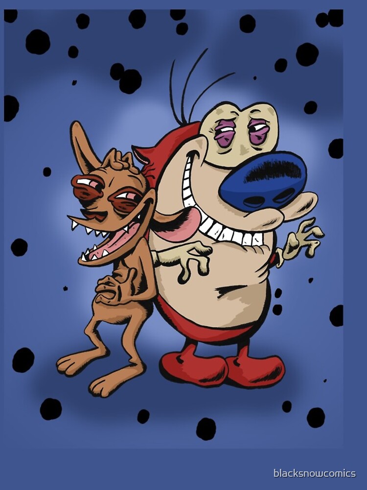 Ren and Stimpy Happy Happy Joy Joy Nickelodeon iPhone Case for Sale by  AbbysRadArt