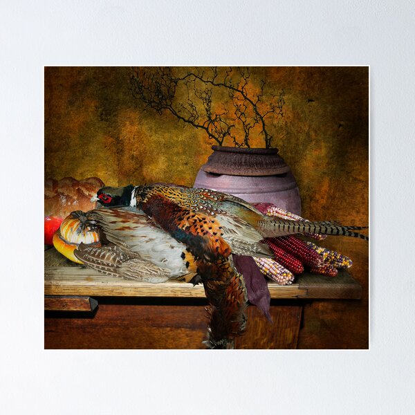 Artikelvorschau, Still Life with Pheasants and Corn entworfen und verkauft von Jeff Burgess.