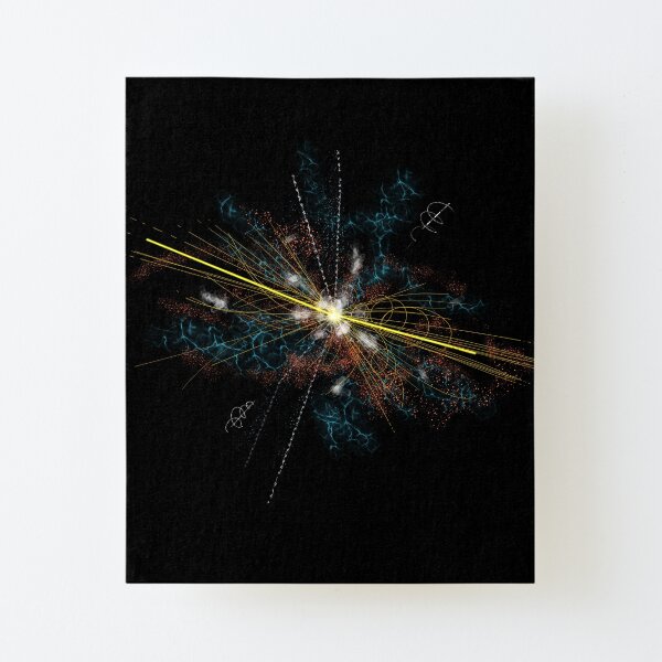 Higgs Boson elementary particle Canvas Mounted Print
