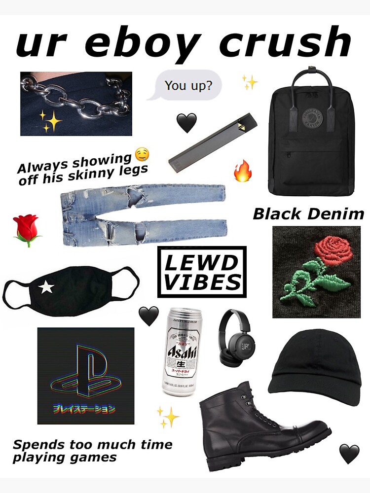 "Eboy Starter Pack" Sticker von LydiaC21 Redbubble