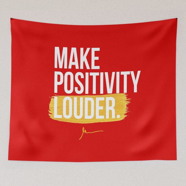 Item preview, Make Positivity Louder II  designed and sold by Swapnil ..