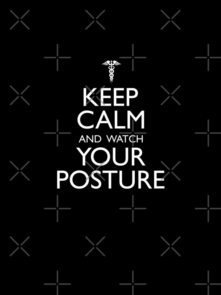 Imagen 4 de 4, Funda de iPhone con la obra Keep Calm & Watch Your Posture, diseñada y vendida por Ripper19.