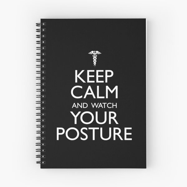Artikelvorschau, Keep Calm & Watch Your Posture entworfen und verkauft von Ripper19.