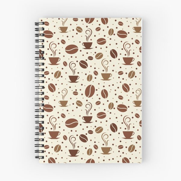 Item preview, Coffee Beans and Cups Pattern designed and sold by mrhighsky.