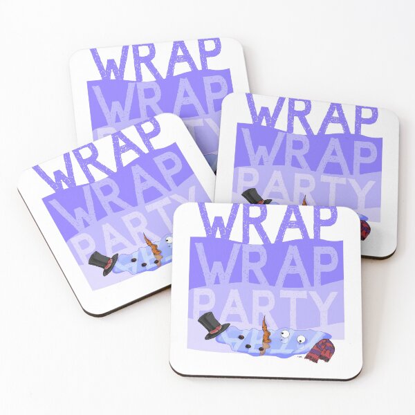 Item preview, Wrap Wrap Party Snowman designed and sold by Jokertoons.