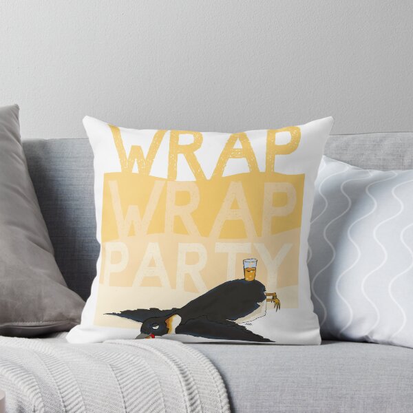 Item preview, Wrap Wrap Party Penguin designed and sold by Jokertoons.