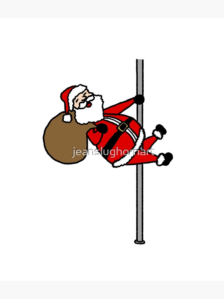 Cheerful Santa Claus Holding Jungle Bells in Dance Pose. 25047696