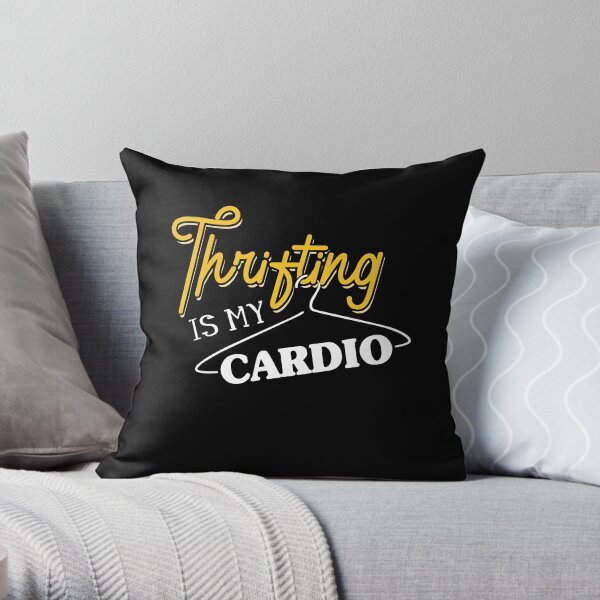 InGENIUS Antique And Thrifting Store Shopper Groovy Thrifting is My Cardio Garage Sale Thrifter Throw Pillow Multicolor 18x18 InGENIUS Antique And Thrifting Store Shopper Groovy Thrifting is My Cardio Garage Sale Thrifter Throw Pillow Multicolor 18x18