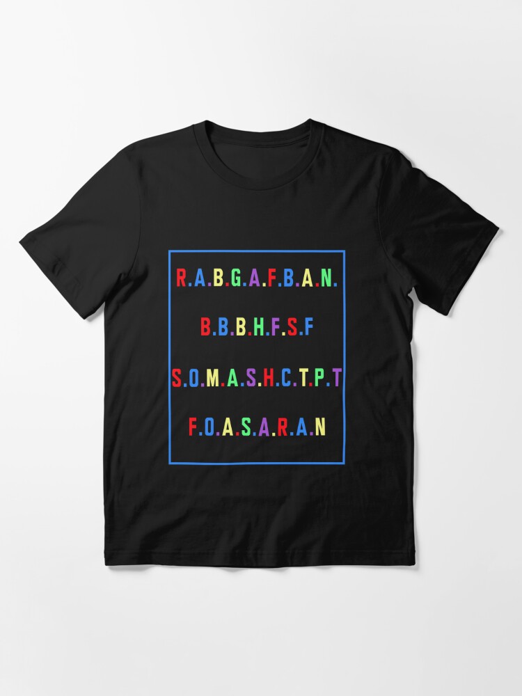 R A B G A F B A N B B B H F S F S O M A S H C T P T T Shirt By Samer11 Redbubble