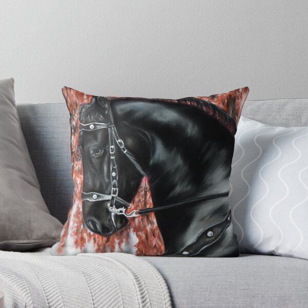 Item preview, Harmonic Shades / Frisian Horse designed and sold by Hélène Roux.