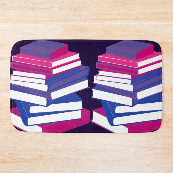 Item preview, Bi Pride Stacked Books Design designed and sold by Vernen Ink.