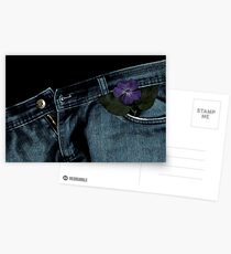 "Blue Jeans and Periwinkle" Postcards