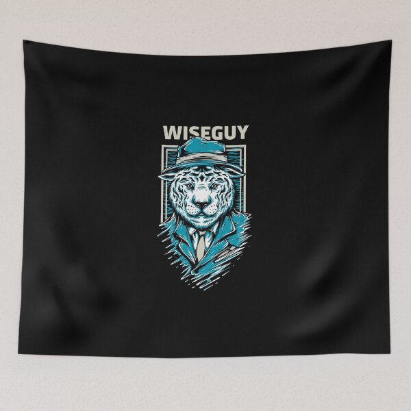 Item preview, Wiseguy White Tiger designed and sold by ShineEyePirate.