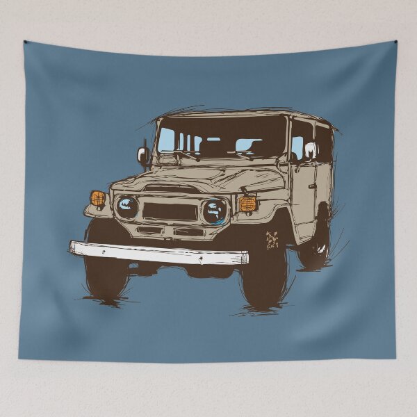 Item preview, FJ40 Tan designed and sold by GrumpyDog.