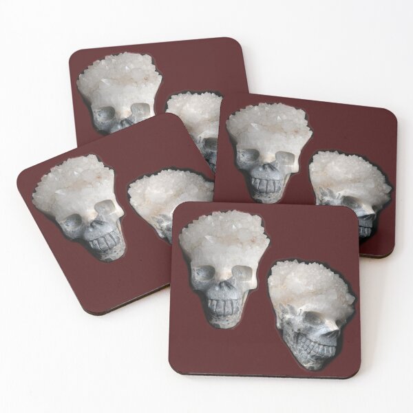 Item preview, Quartz Funky Skull designed and sold by Booshthemighty.