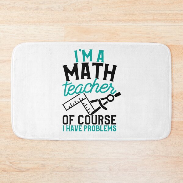 Item preview, Savvy Turtle Math Teacher I'm A Math Teacher I Have Problems designed and sold by SavvyTurtle.