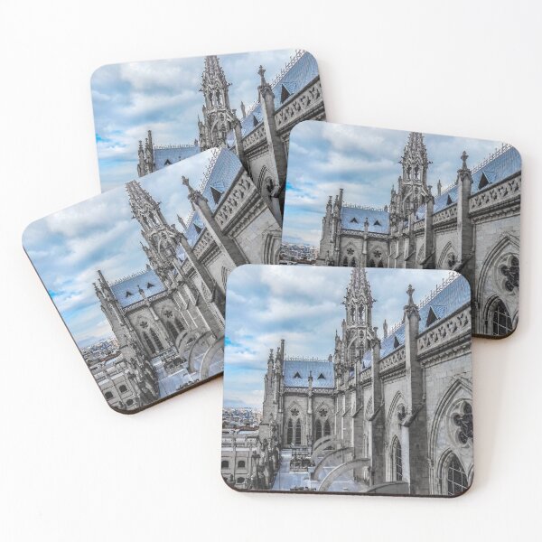 Item preview, San Juan Basilica Cathedral Quito Ecuador designed and sold by DFLC Prints.