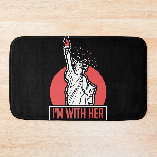 Item preview, I'm With Her Statue of Liberty designed and sold by whereismyrobot.
