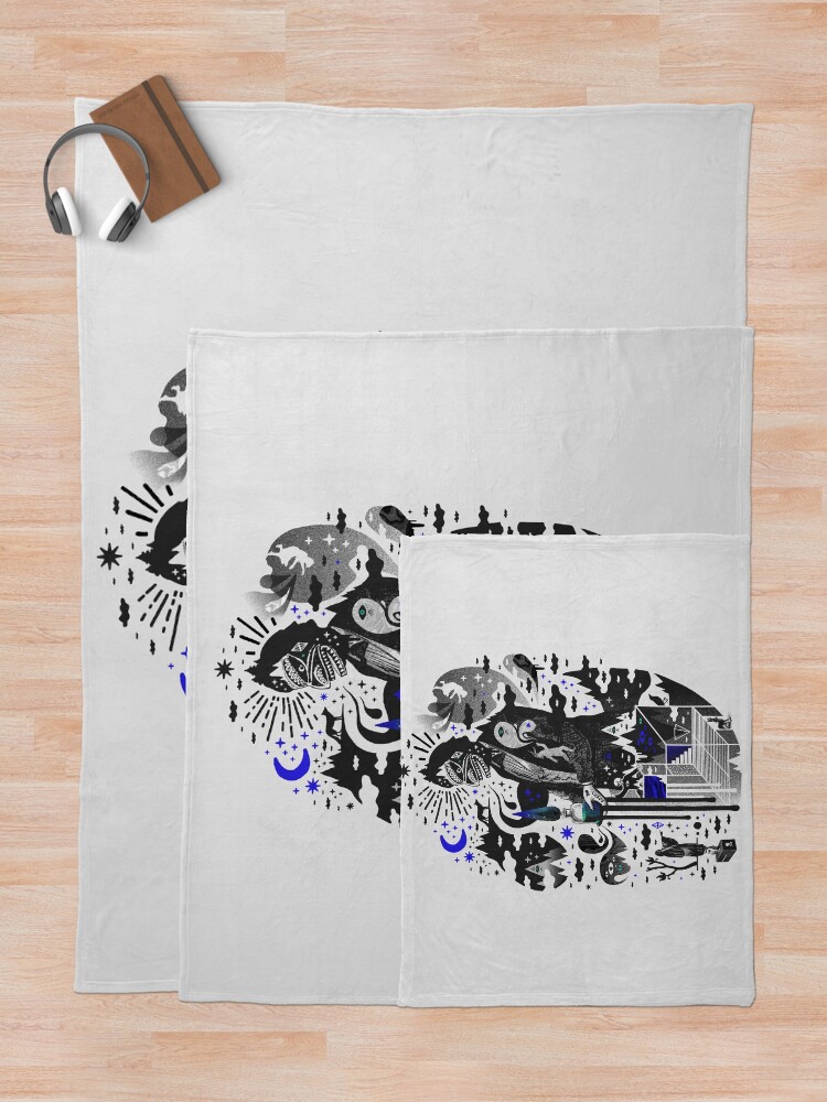 Alternate view of Extraordinary Popular Delusions Throw Blanket