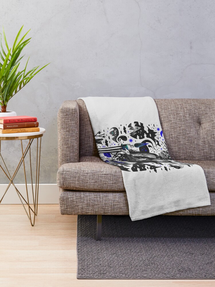Alternate view of Extraordinary Popular Delusions Throw Blanket