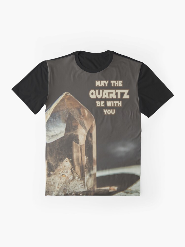 Alternate view of May The Quartz Be With You Graphic T-Shirt