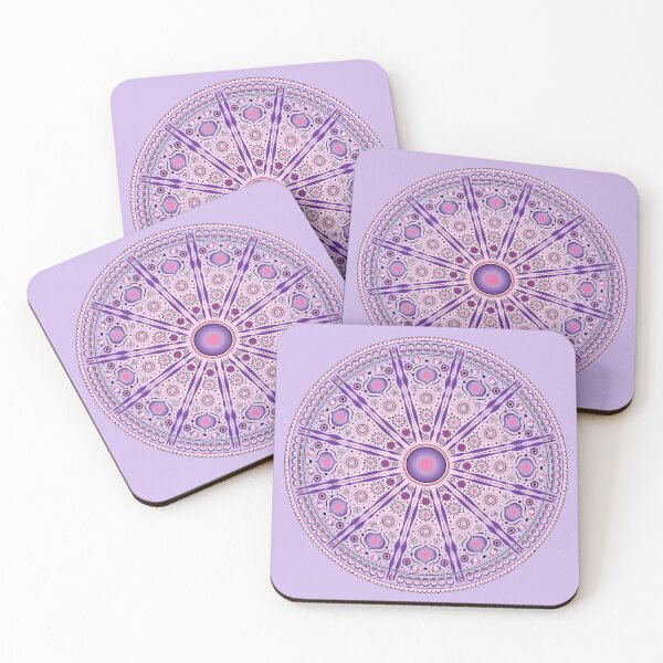 Item preview, Pink and Purple Modern Mandala 2 designed and sold by Elsy's Art.