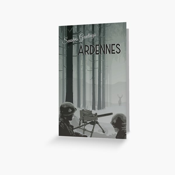 Item preview, Ardennes - WWII Seasons Greetings designed and sold by The War Effort.