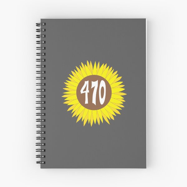Item preview, Hand Drawn Georgia Sunflower 470 Area Code designed and sold by itsrturn.