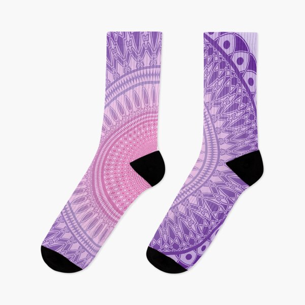 Item preview, Pink and Purple Modern Mandala designed and sold by Elsy's Art.