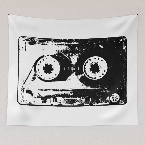 Item preview, Vintage Cassette (Old School Grungy Look) designed and sold by SassyClassyMe.