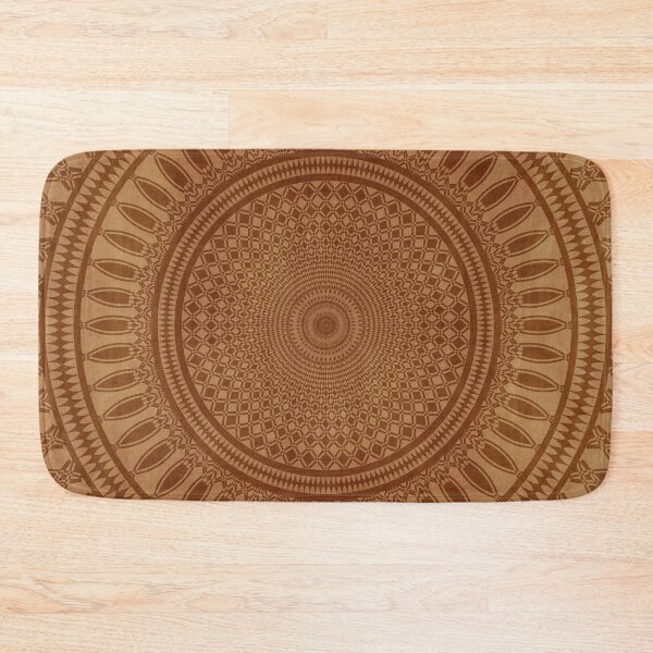 Item preview, Coffee Brown Mandala designed and sold by Elsy's Art.