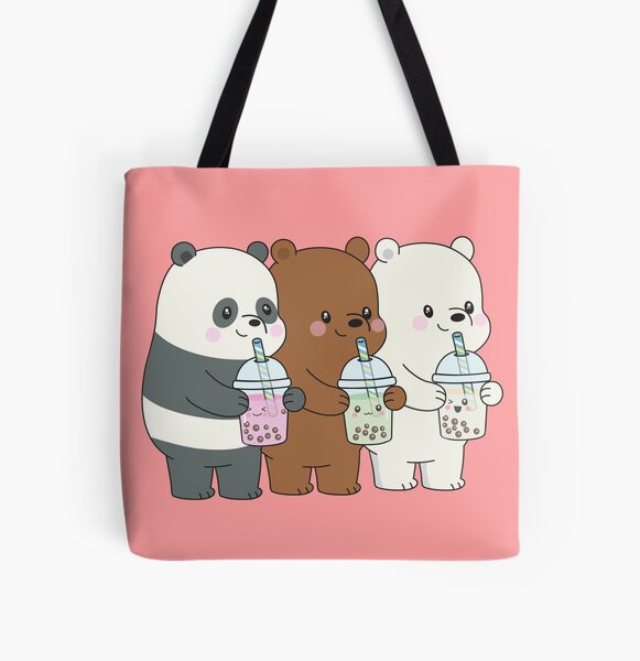 We Bare Bears Tote Bag for Sale by plushism