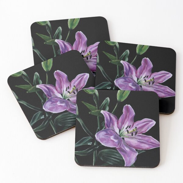 Item preview, Pink Stargazer Lily designed and sold by Nicola Boden.