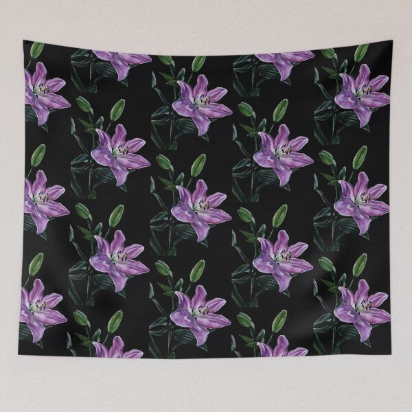 Item preview, Pink Stargazer Lily designed and sold by Nicola Boden.