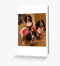 Santa's Little Helpers Greeting Card