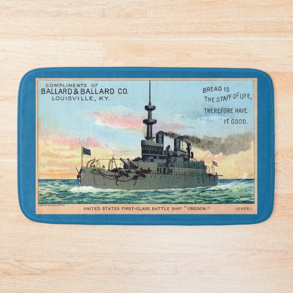Item preview, 1890 Battleship Oregon designed and sold by historicimage.