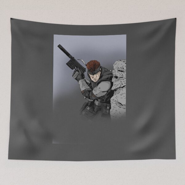 Item preview, Solid Snake designed and sold by blacksnowcomics.