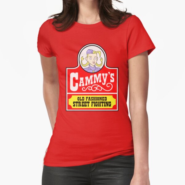 Cammy's Old Fashioned Street Fighting Fitted T-Shirt