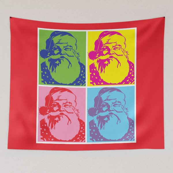 Item preview, Santa Pop art Merry Christmas designed and sold by aapshop.